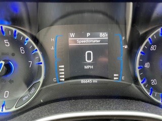 pacifica odometer mileage